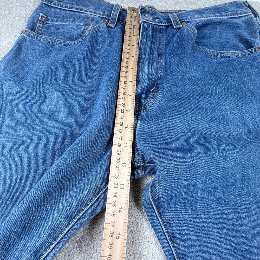 Levi's 517 Bootcut Jeans Mens 34x32 Blue Excellent 100% Cotton Denim 00517-4891
